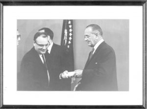 Mike Kirst President Lyndon Johnson Signature Pen